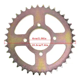 GS2033073FE MUPARKT Go Atv Rear Axle Sprocket Brake Wheel Hub #2