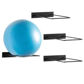B0BWK8BHSY MYGIFT Wall Mount Yoga Ball Storage Rack
