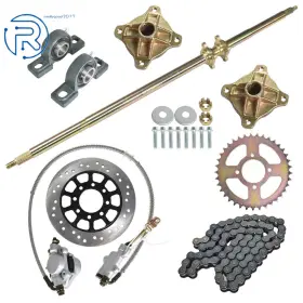 459060 NETUERA Atv Go Kart Rear Shaft Sleeve Sprocket Brake #2