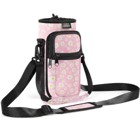 B0FFT8G6C1 NUOVOWARE Water Bottle Carrier Bag Pouch Strap