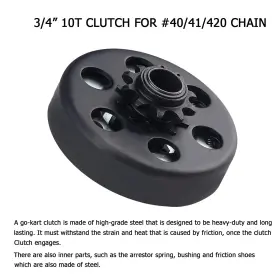 791783818813 OBUYTO Centrifugal Clutch Go Kart Chain 420 #2 791783818813 OBUYTO Centrifugal Clutch Go Kart Chain 420 #2