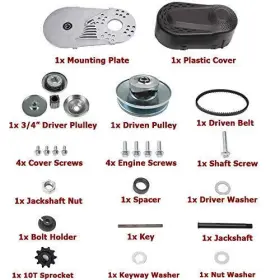 791809002806 OBUYTO Go Kart Mini Torque Converter Clutch #2