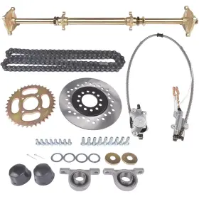 815MM OE QUALITY Rear Axle Shaft Hub Chain Brake Go Kart Atv