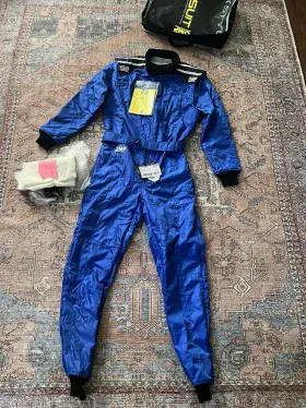 027281123190 OMP Karting Suit Overall Royal #2 027281123190 OMP Karting Suit Overall Royal #2