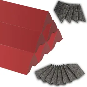 B0DFXS2Q5D PODOY Billiard Pool Table Rubber Bumpers Set