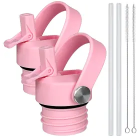 Poyaku B0b1529fv5 Hydro Flask Iron Straw Lid With Dust Cover For Standard/narrow Mouth Bottl