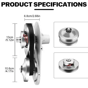 219744 PREMIUMBATTERY Go Kart Torque Converter Clutch #3