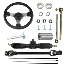 PR-SW02 PRO BAT Steering Wheel Steel Gear Rack Pinion Kit