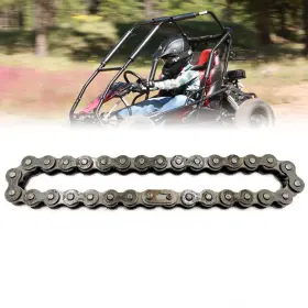 25320-400001-0000 QYMOTO Drive Chain Go Kart Link Coleman Jac