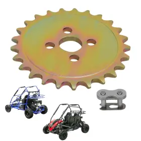 P400001533040000 QYMOTO Front Sprocket Chain Go Kart Engines