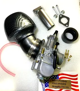 30MMFK RACERSPROQUIP Mini Race Flat Slide Carburetor Filter 30MMFK RACERSPROQUIP Mini Race Flat Slide Carburetor Filter
