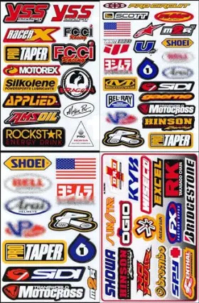 DB401 RACING DECAL Sticker Sheets