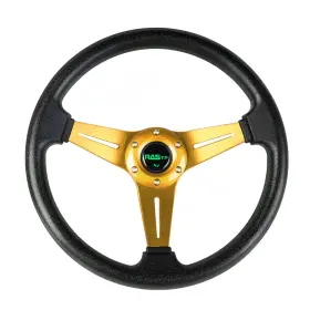 RS-STW019-TP-GOLD RASTP Racing Steering Wheel Bolts Grip