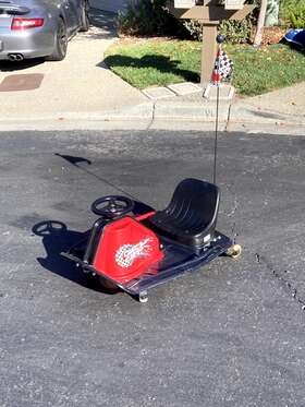 DLX-24V RAZOR Crazy Electric Drifting Go Kart