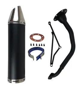 EXHS-150 REDCAP High Performance Exhaust Scooter Kymc Taotao EXHS-150 REDCAP High Performance Exhaust Scooter Kymc Taotao