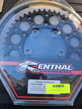 150U-520-48GBBK RENTHAL Ultralight Rear Sprocket Yamaha
