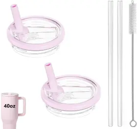 B0FPV9XDFL RIMOLEUR Tumbler Straw Lid Hydrojug Spill