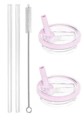 B0FQ65TV48 RIMOLEUR Tumbler Straw Lid Hydrojug Pink