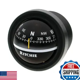 B0000C6GWC RITCHIE Navigation Dash Mount Dial Explorer