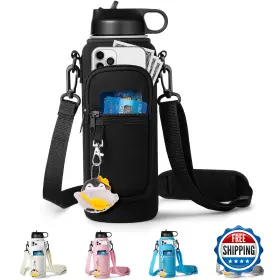 B0CMZFLGL6 RREGENY Water Bottle Holder Hydroflask Strap Phone