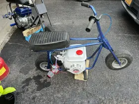 1968C RUPP Mini Engine Wheels Throttle Fenders