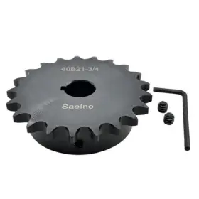 40B21-3 SAELNO Roller Chain Sprocket Hardened Antirust