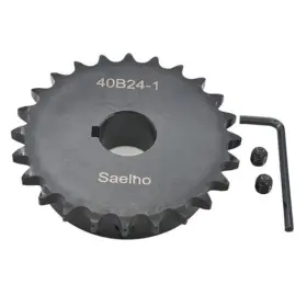 40B24-1 SAELNO Roller Chain Sprocket Hardened Antirust