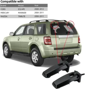 BCT001 SEINECA Rear Window Liftgate Glass Hinge Set Right #3