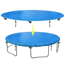 B09ZHNBX5Z SIHAIAN Trampoline Winter Cover Round