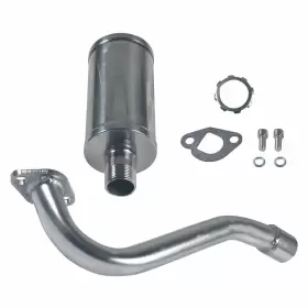 701063364091 SJVLXHI Center Rear Exhaust Muffler Go Kart