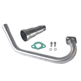 Sjvlxhi Bd11106 Tubo De Escape Tres Etapas Para Mini Moto Y Go Kart A Gas Estilo Lujo