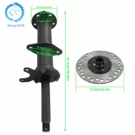 SU1027644KU Go Kart Atv Mini Differential Rear Axle Stud Hub #2