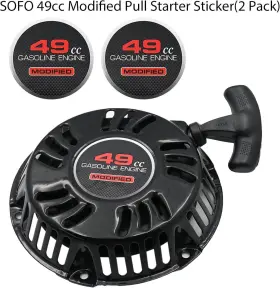 SF49CC-MODIFIED SOFO Starter Sticker Engine Predator #3 SF49CC-MODIFIED SOFO Starter Sticker Engine Predator #3