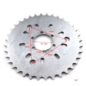 694090513849 STHUS Wheel Sprocket Motorized Gas Cycle Bicycle #3