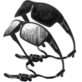 B0D14GHVYF STORYCOAST Polarized Sports Sunglasses Men Women
