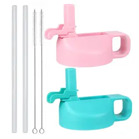 Syacot B09y3gc6n4 Straw Lid For Hydro Flask Wide Mouth Water Bottle - 12 32 40 64 Oz