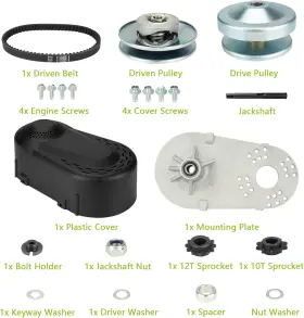 8TOC001-MAX TADAMARK Torque Converter Go Kart Clutch Kit 420 #2