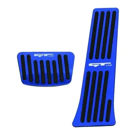 743450380062 TDOFYH Alloy Pedals Cover Slip Auto Drill