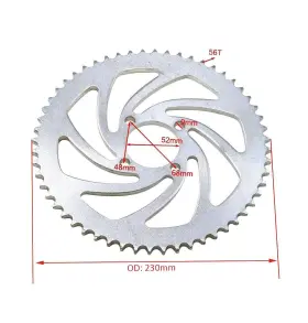 797550856781 TDPRO Rear Chain Sprocket Atvs 428 Quad #2