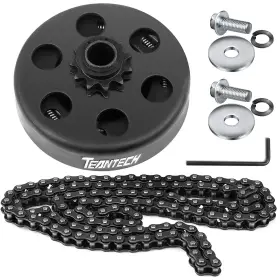 425553683975 TEANTECH Go Kart Clutch Chain Sprocket Mini