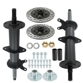 ONE5740632 TECTECH Rear Axle Stud Hub Wheels Go Kart Atv Kit