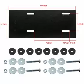 OT00412 TELFAIR Mount Plate Harbor Freight Engine Kit #2