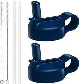 B07PJNR8VD THE MASS Mouth Straw Lid Sports Water Bottles Leak