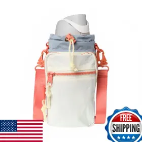 B0FDSJ7P8Y THREAD WALLETS Aqua Sling Water Bottle Carrier
