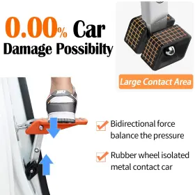 791137394253 TOOENJOY Angles Car Door Step Latch Hook Stand #3