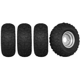 THPT-KART-14570-06-4 TOOLSHOPT Atv Go Tires Rims Iron Wheels