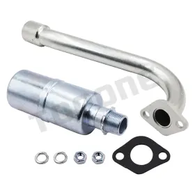 TOPOT00711 TOPONE Center Rear Exhaust Muffler Tillotso GX160 #2 TOPOT00711 TOPONE Center Rear Exhaust Muffler Tillotso GX160 #2