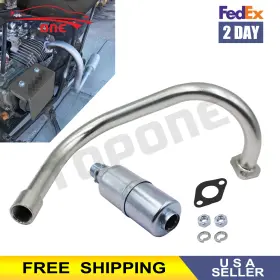 TOPOT00732 TOPONE Exhaust Pipe Muffler Duromax GX160 GX200