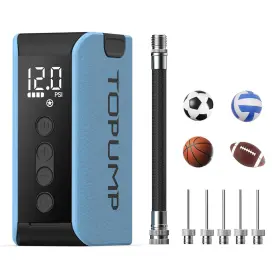 B0CG9BH5RH TOPUMP Electric Ball Pump Rechargeable Deflate