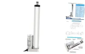 SXP-ARF03-12V-200MM-10MM TOSEASTARS Linear Actuator Silvery